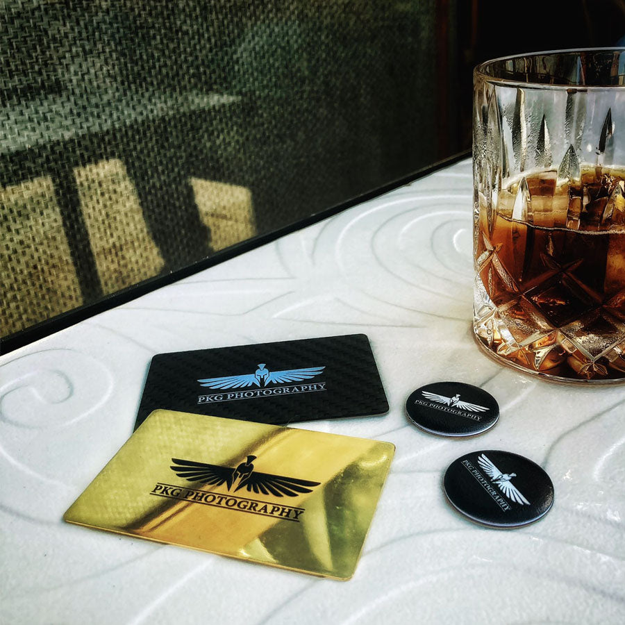 NFC Metallkarte Gold Edition – 24K vergoldet