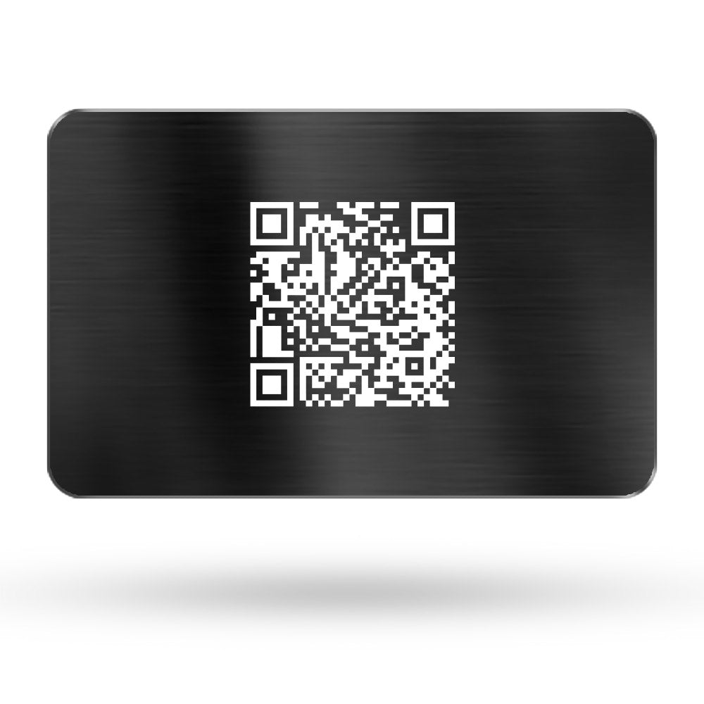 NFC Metallkarte individuell bedruckt – Premium digitale Visitenkarte