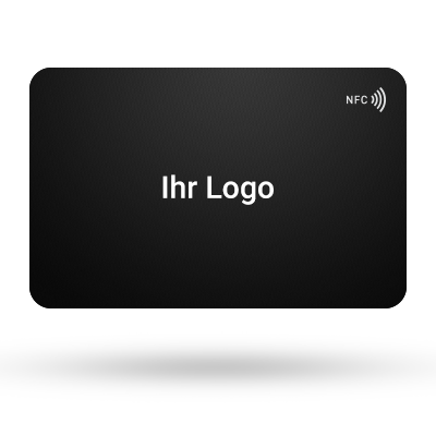 NFC PVC-Karte individuell bedruckt – digitale Visitenkarte im Firmendesign